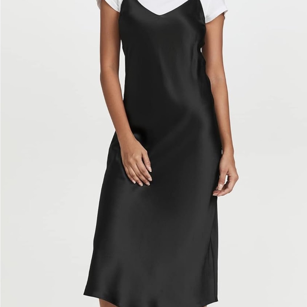 Dannijo Black Slip Dress